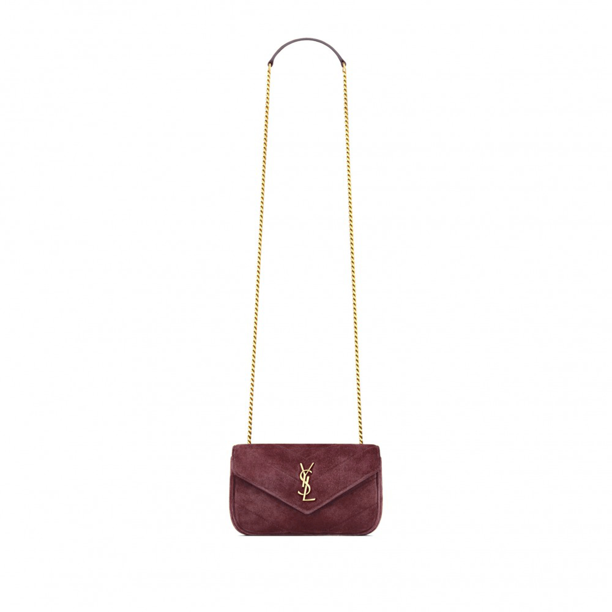 YSL LOULOU MINI IN SUEDE 821749 (20*12*5cm) YSL LOULOU MINI IN SUEDE 821749 (20*12*5cm)